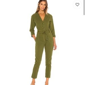 Revolve - Joie Sashan Jumpsuit - XS - CHIVE